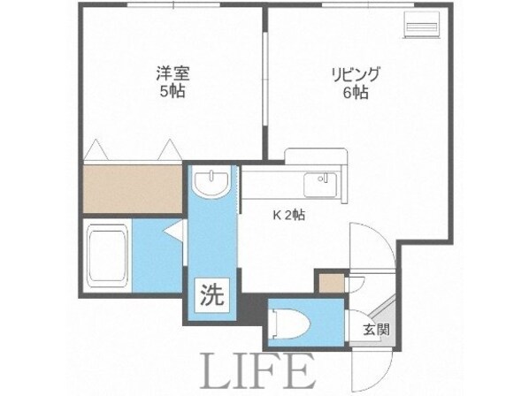 フォレスト美園駅の物件間取画像